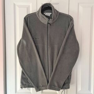 Columbia Full Zip Fleece Mock Neck Comfy Cozy Jacket